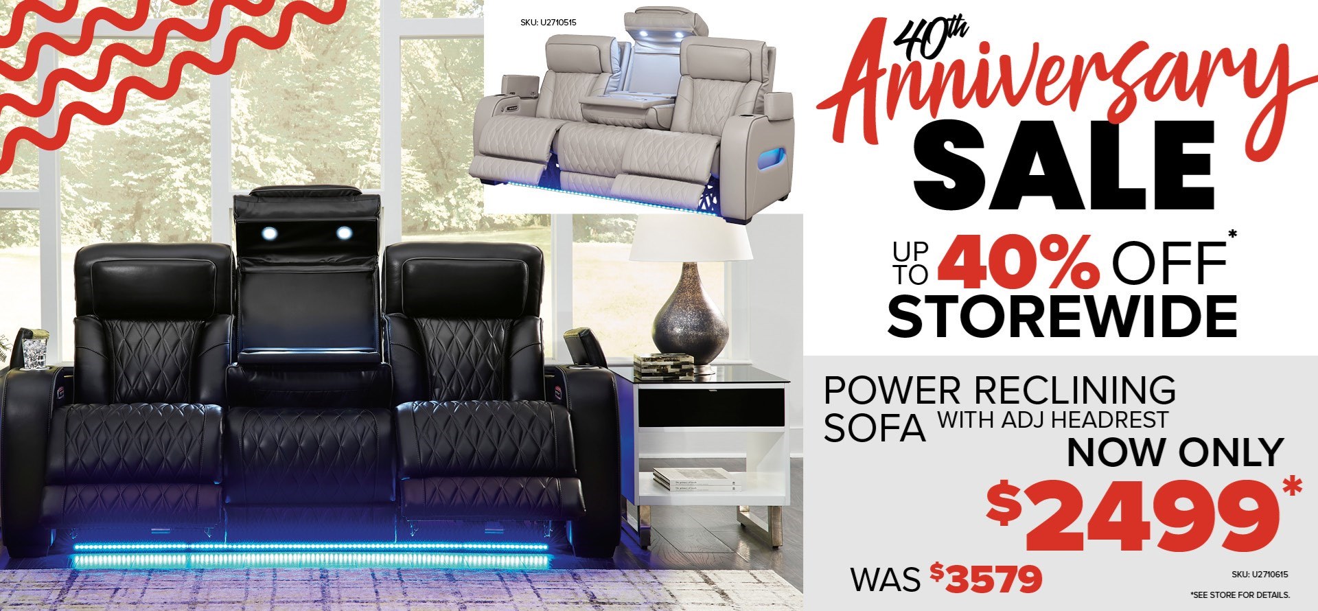 40 Anniversary Sale