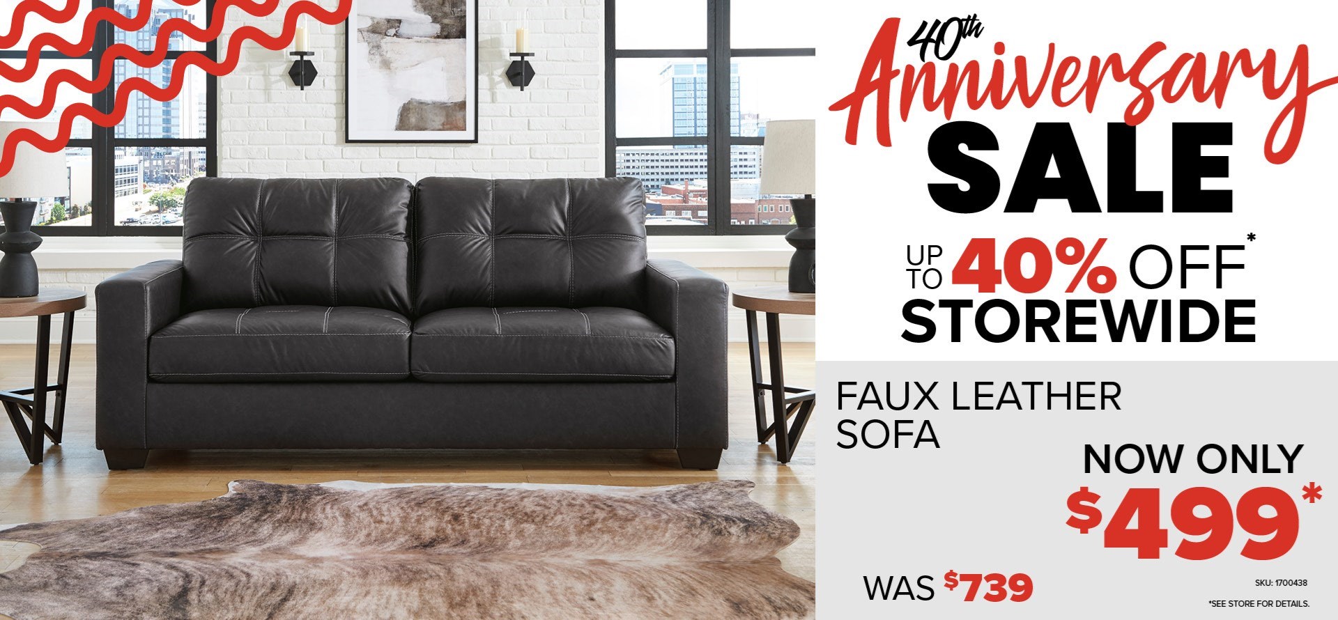 40 Anniversary Sale