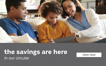 View savings in our circular