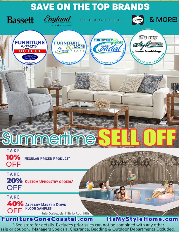 Furniture Deals & Discounts Rehoboth Beach, Fenwick Island, Dover