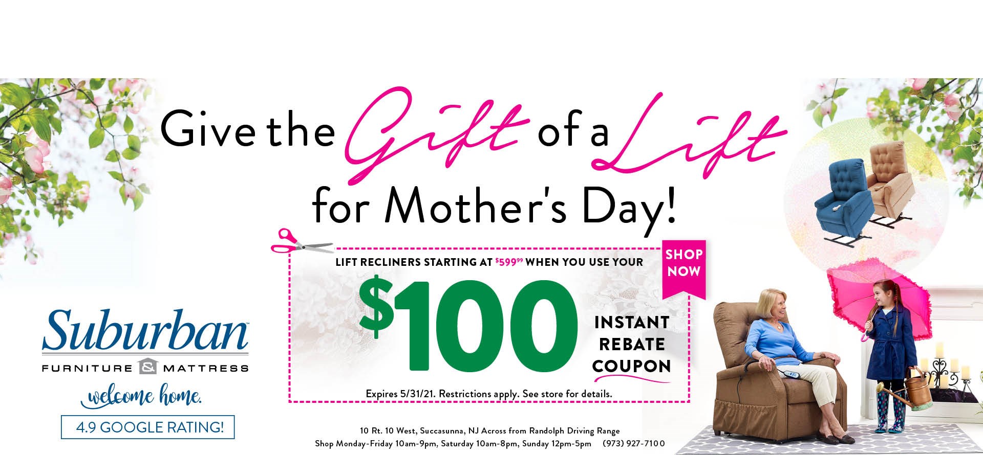 Suburban Furniture Succasunna, Randolph, Morristown, Flanders