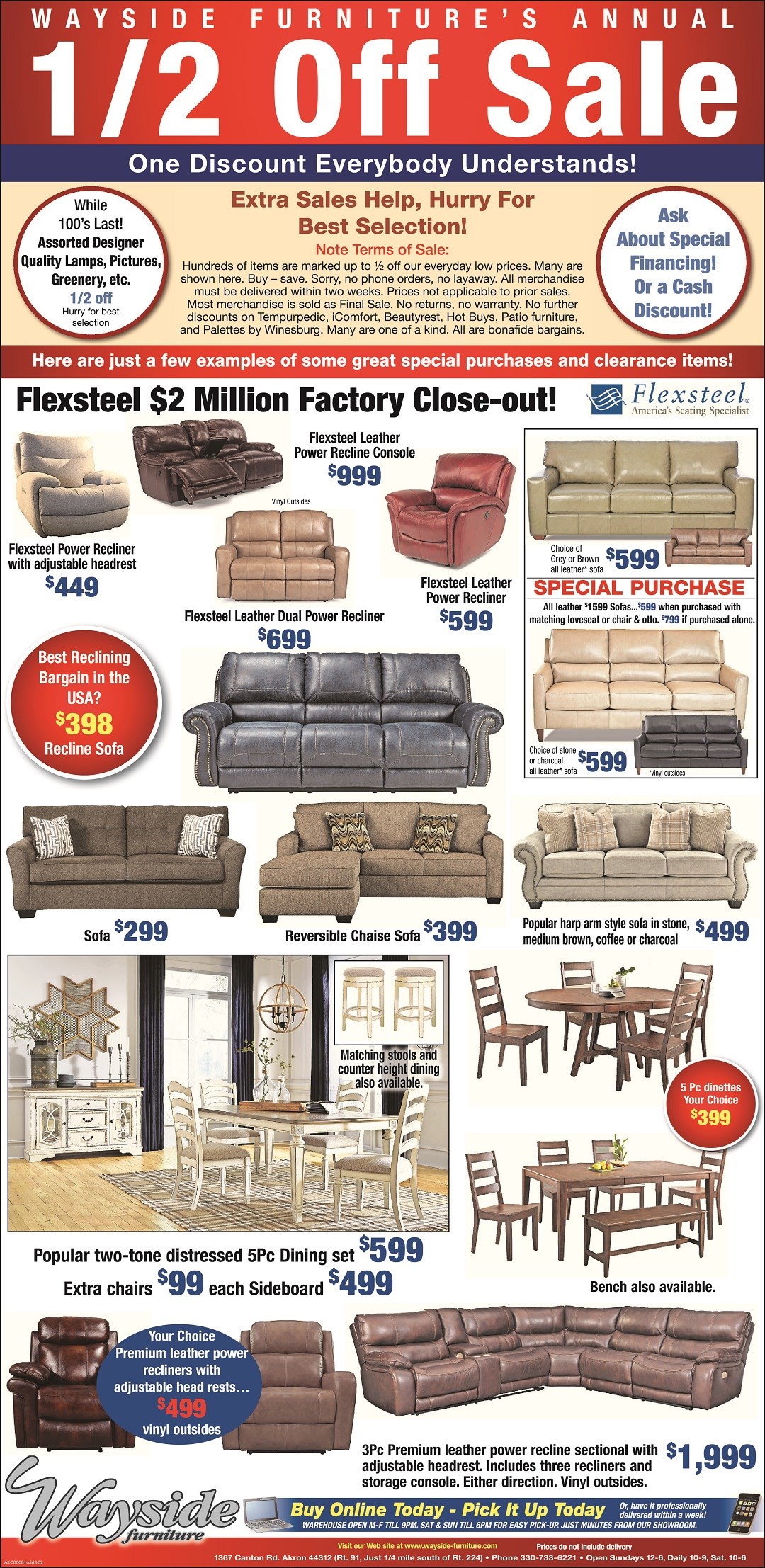 Furniture Deals Wayside Furniture Akron, Cleveland, Canton, Medina