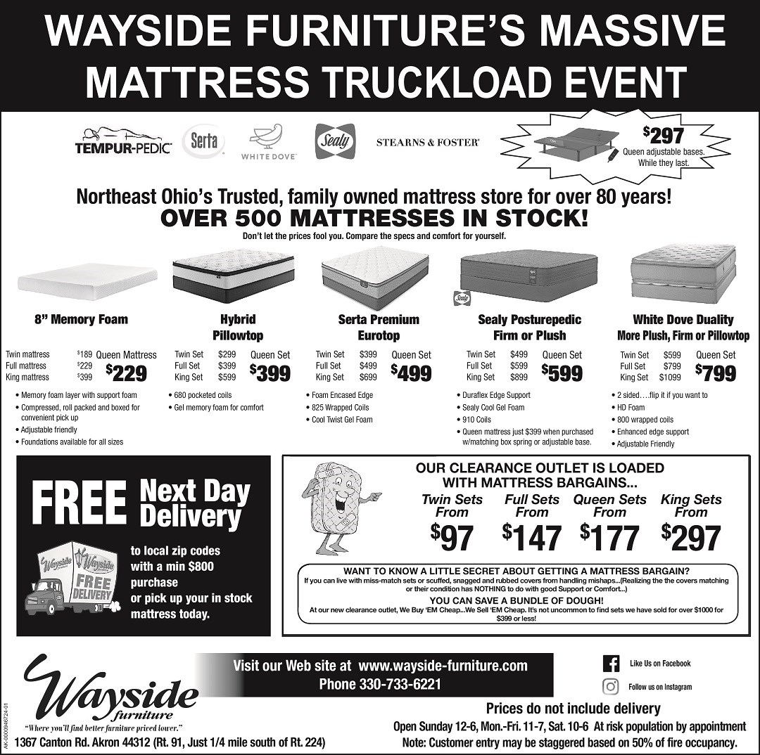 Furniture Deals Wayside Furniture Akron, Cleveland, Canton, Medina