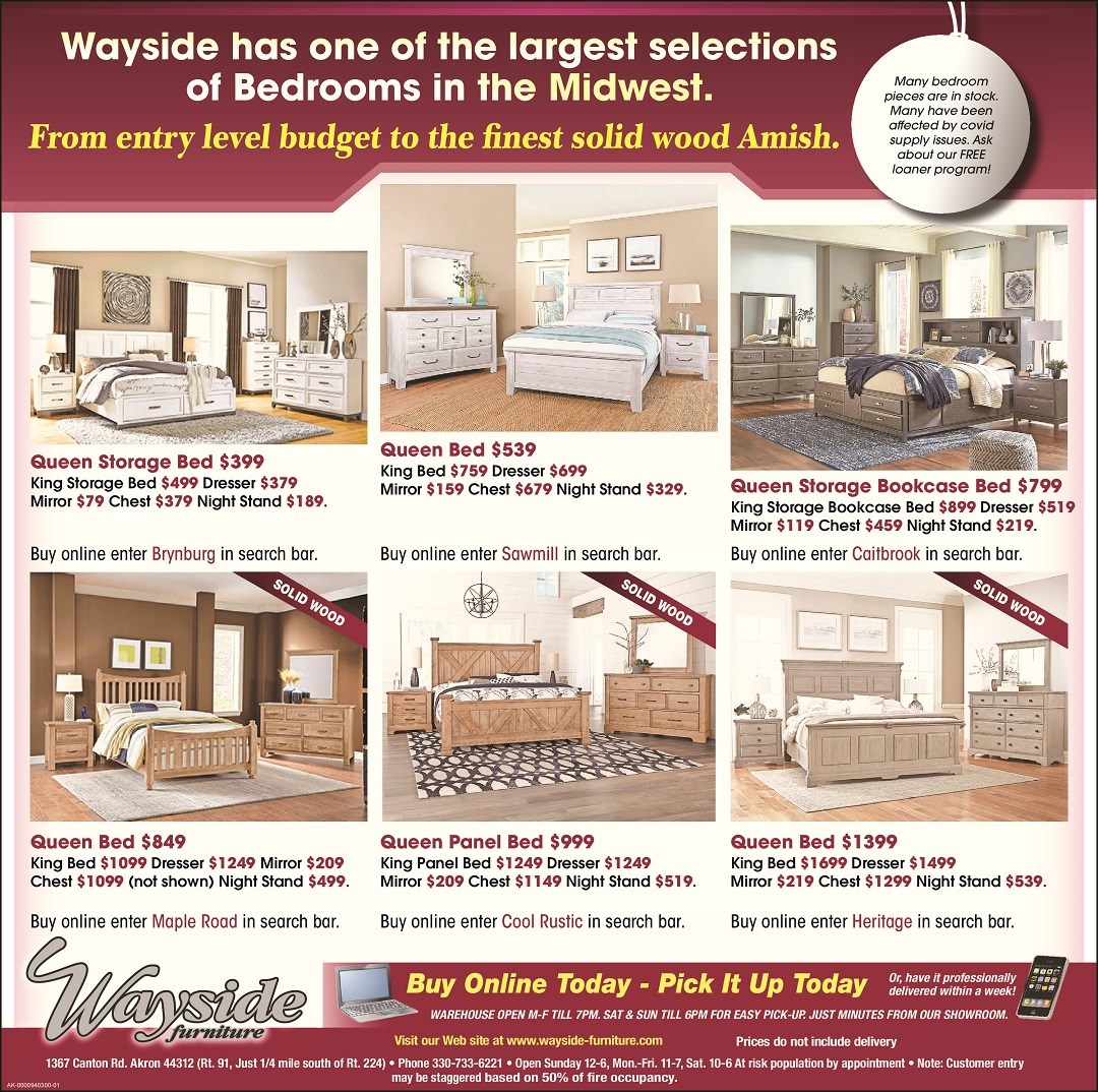 Furniture Deals Wayside Furniture Akron, Cleveland, Canton, Medina