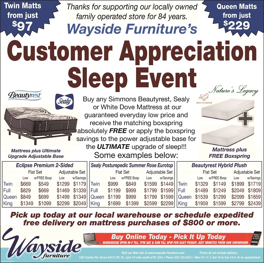 Furniture Deals Wayside Furniture Akron, Cleveland, Canton, Medina