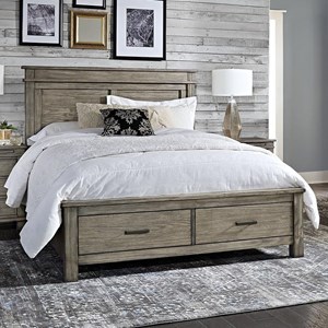 AAmerica Glacier Point Queen Storage Bed