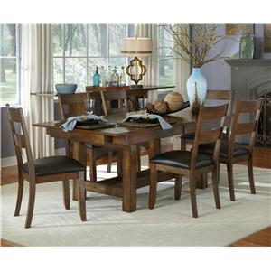 AAmerica Mariposa 7 Piece Table And Chairs Set AAmerica Mariposa 7 Piece Table And Chairs Set