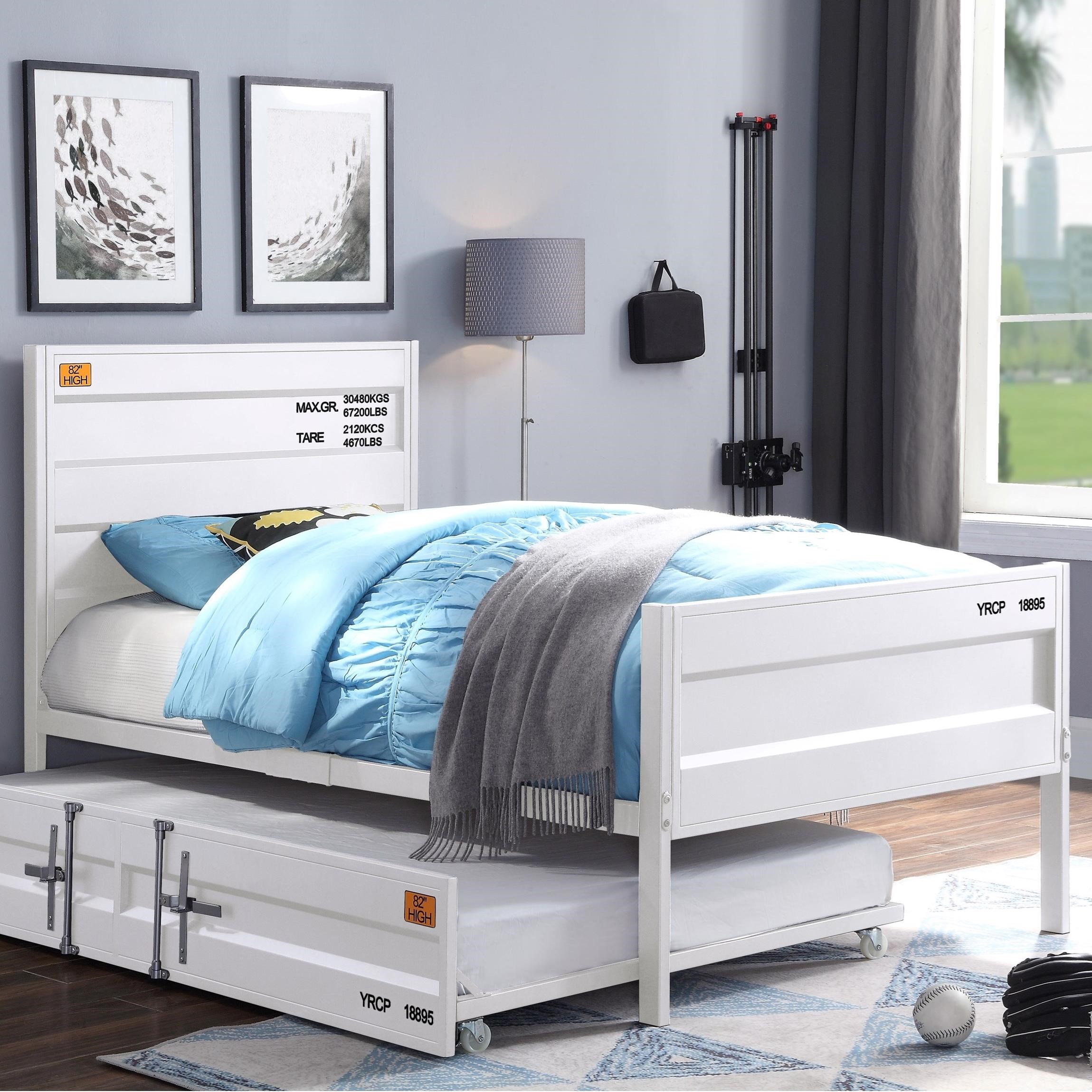 Acme Furniture Cargo 35900t Twin Bed And Liancemart Acme Furniture Cargo 35900t Twin Bed