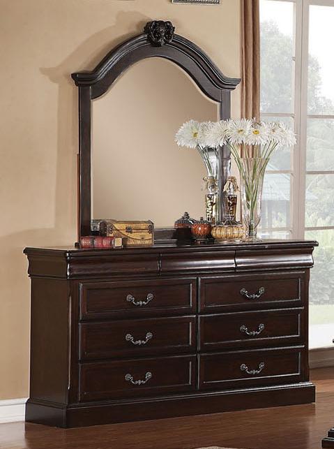 Acme Furniture Roman Empire Dresser And Mirror Set Acme Furniture Roman Empire Dresser And Mirror Set Item Number 21348 7