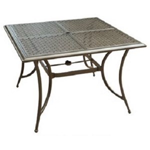 Agio Andover Agio Square 4 Seat Dining Table