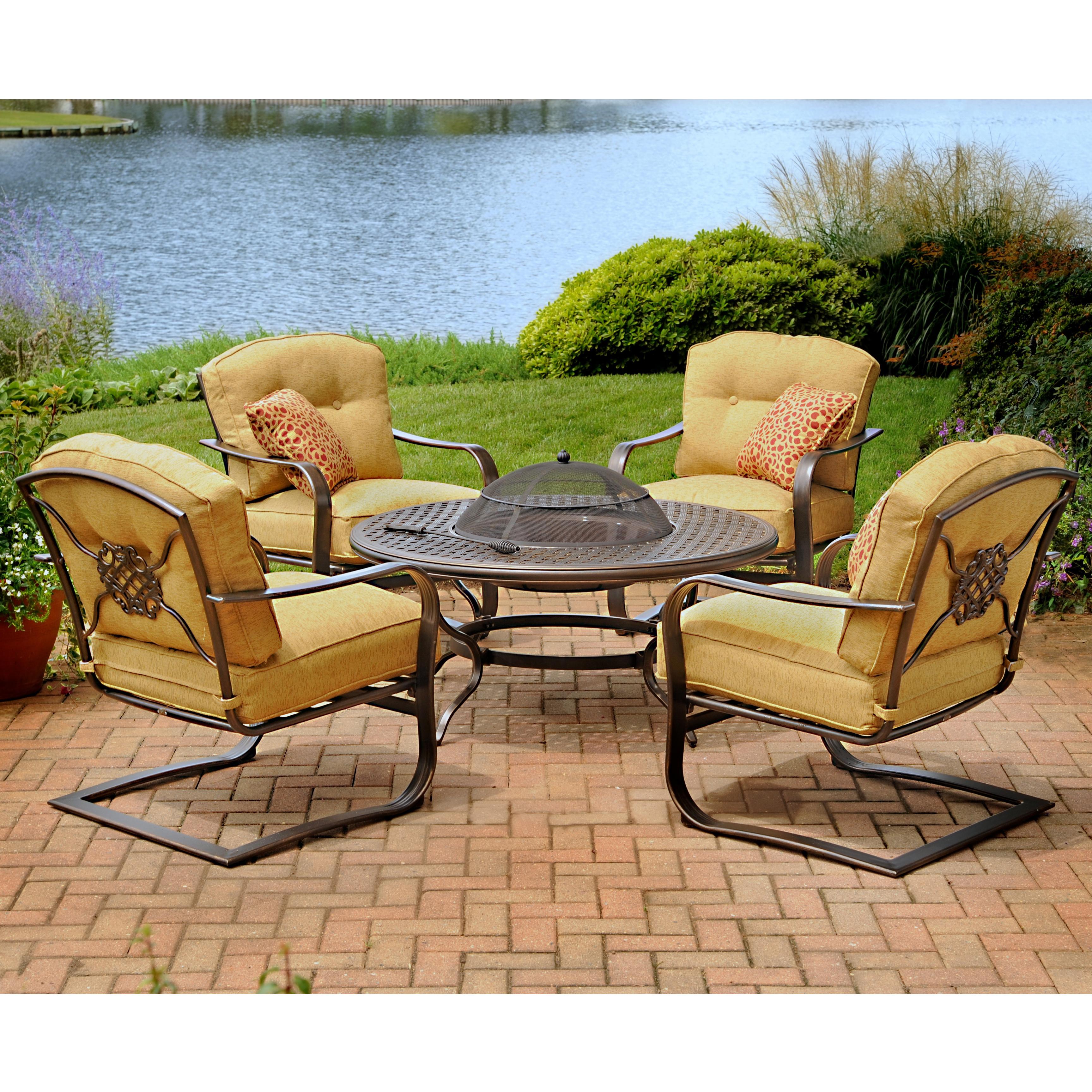 outdoor chat set wicker agio heritage 5piece outdoor chat set with alumicast chairs and fire pit outdoor chat set wicker agio heritage 5piece outdoor chat set with alumicast chairs and fire pit