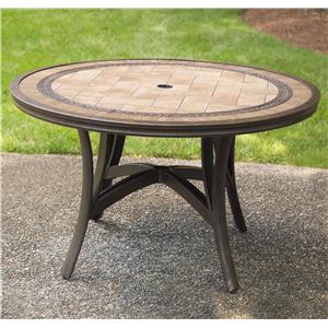 Agio Maguire Aluminum Round Dining Table