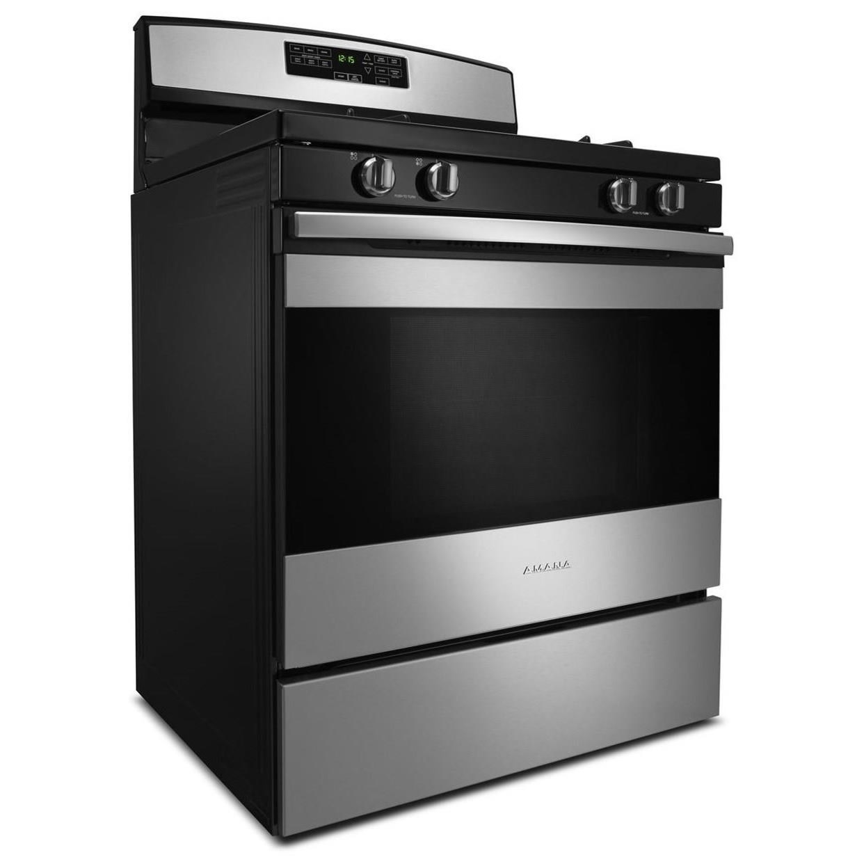 Amana AGR6603SFS30inch Gas Range with SelfClean Option Furniture