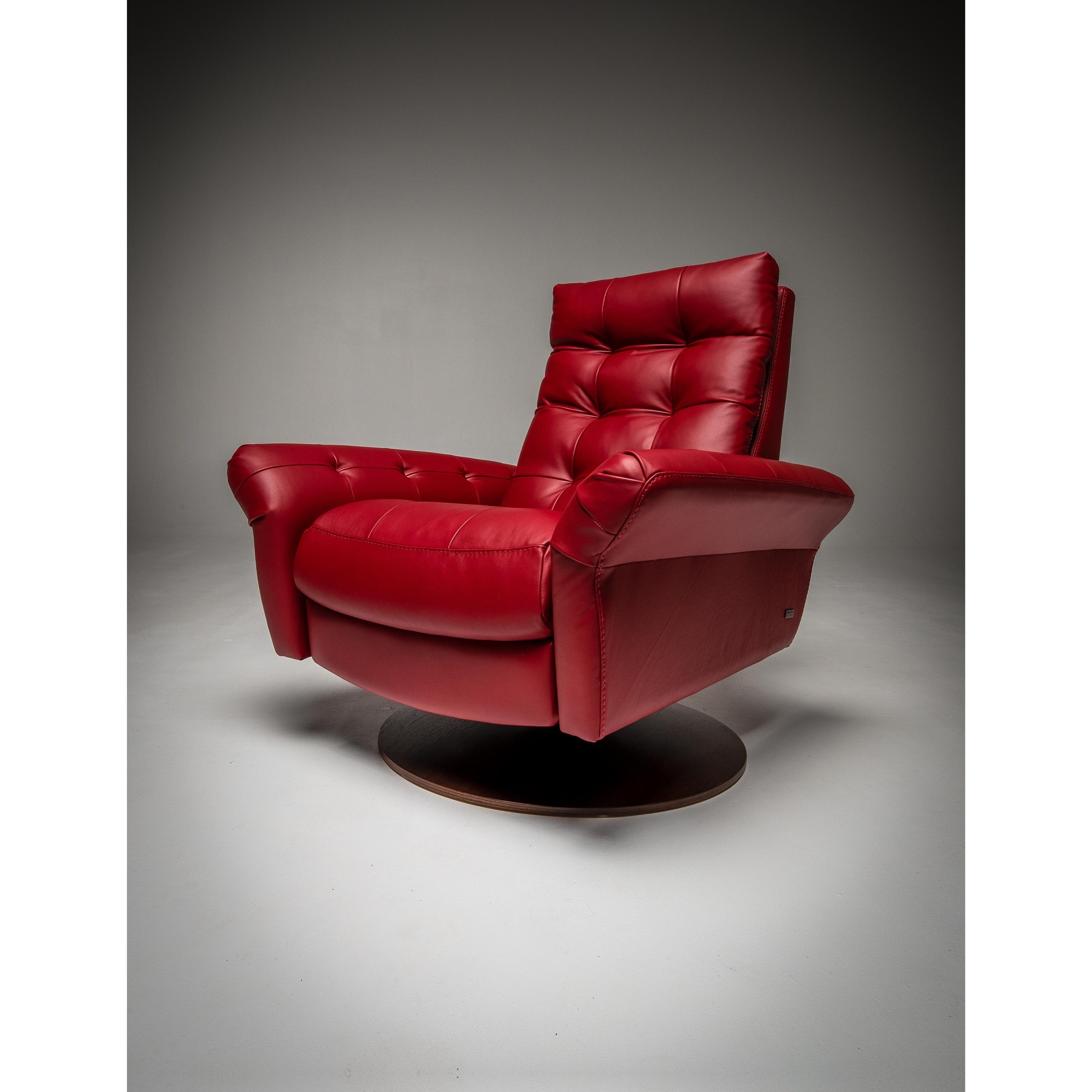 American Leather Pileus EuropeanStyle Fully Adjustable Swivel Glider