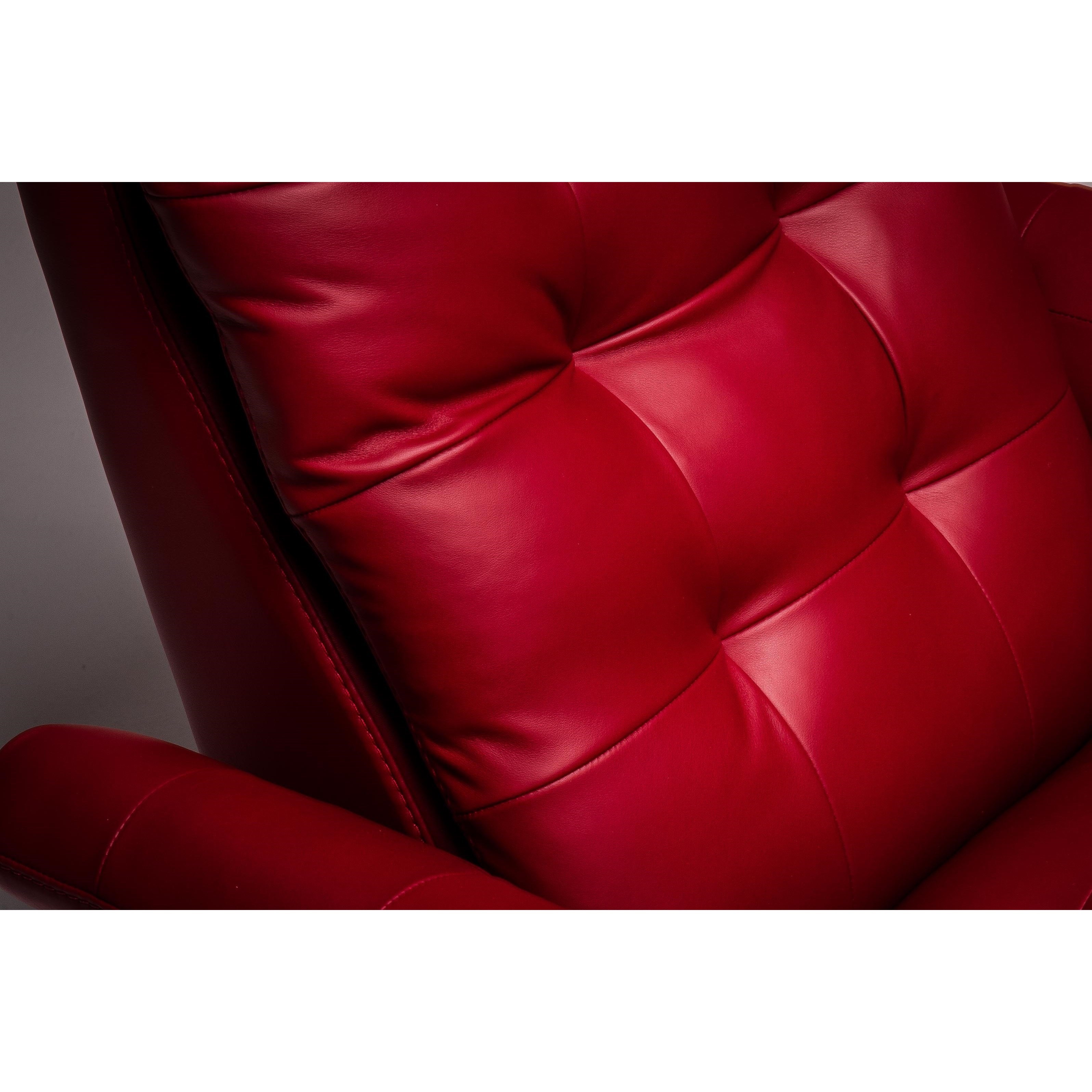 American Leather Pileus EuropeanStyle Fully Adjustable Swivel Glider