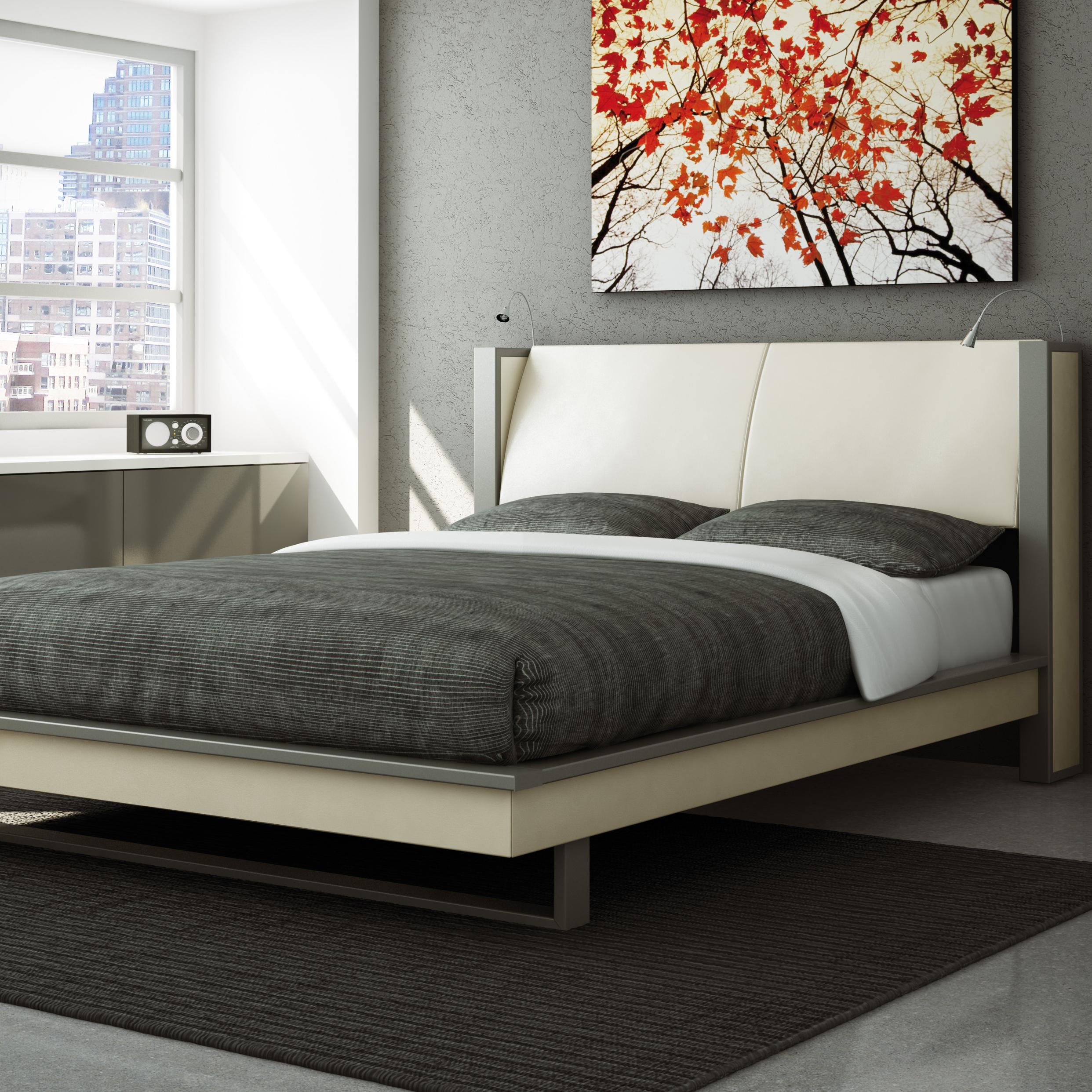 2257 Urban 15106 Q Queen CT Light Trendy Bed Becker Furniture World