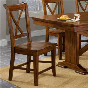 Apa By Whalen Cornwall Side Chair W Wood Seat