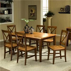 Apa By Whalen Camden 7 Piece Table Set Bigfurniturewebsite