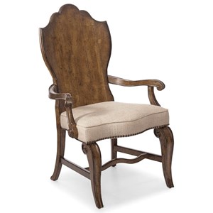 A.R.T. Furniture Inc Continental Wood-Back Arm Chair