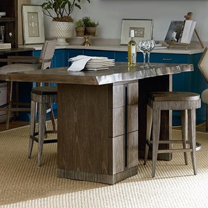 A.R.T. Furniture Inc Geode 3-Piece Mineral Kitchen Island Set