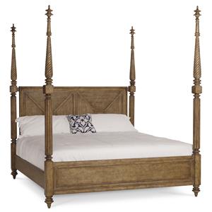 A.R.T. Furniture Inc Pavilion King Poster Bed with Adjustable Posts