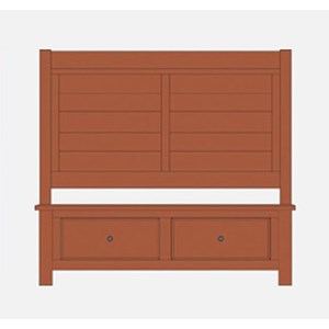 Artisan & Post by Vaughan Bassett Artisan Choices King Sleigh Storage Bed