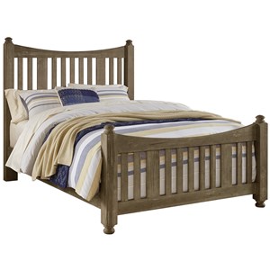 Artisan Post Maple Road Queen Slat Poster Bed Artisan Post Maple Road Queen Slat Poster Bed