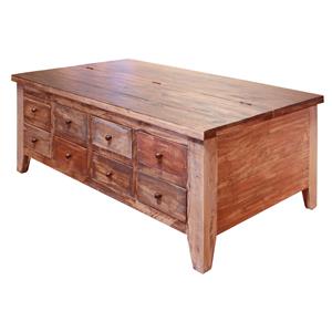 International Furniture Direct Antique Cocktail Table