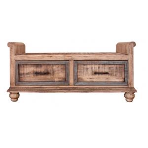 International Furniture Direct Praga Bedroom Bench