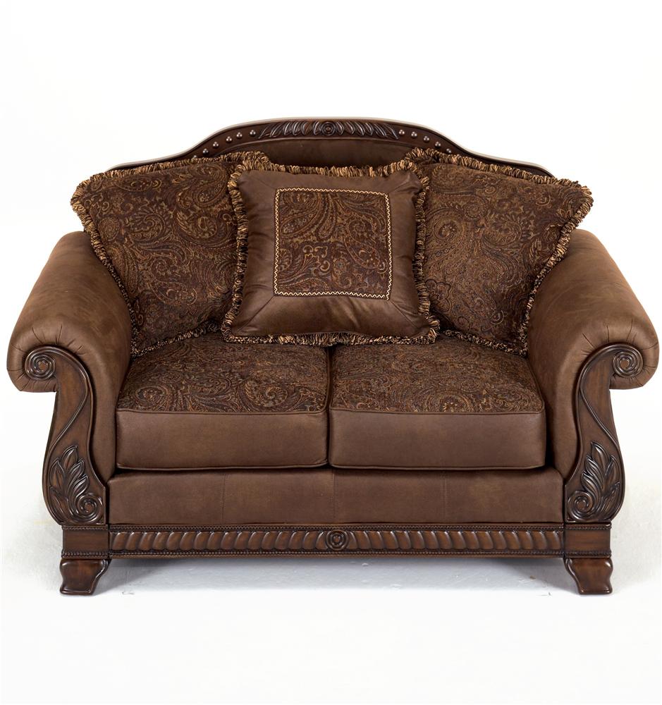 Bradington Truffle 154 By Ashley Furniture Ahfa Ashley Furniture Bradington Truffle Upholstered Loveseat