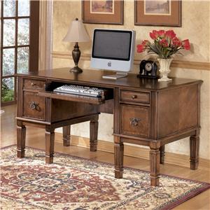 Signature Design by Ashley Hamlyn Storage Leg Desk