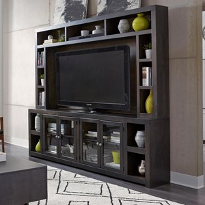 Aspenhome Avery Loft - DY 97" Console and Hutch