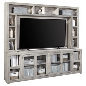 Aspenhome Avery Loft - WDY 97" Console and Hutch