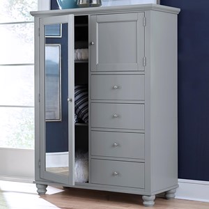 Aspenhome Cambridge 4 drawer 2 Door Chiffarobe