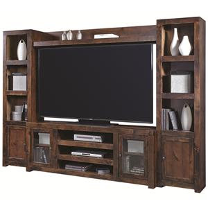 Aspenhome Contemporary Alder Entertainment Wall