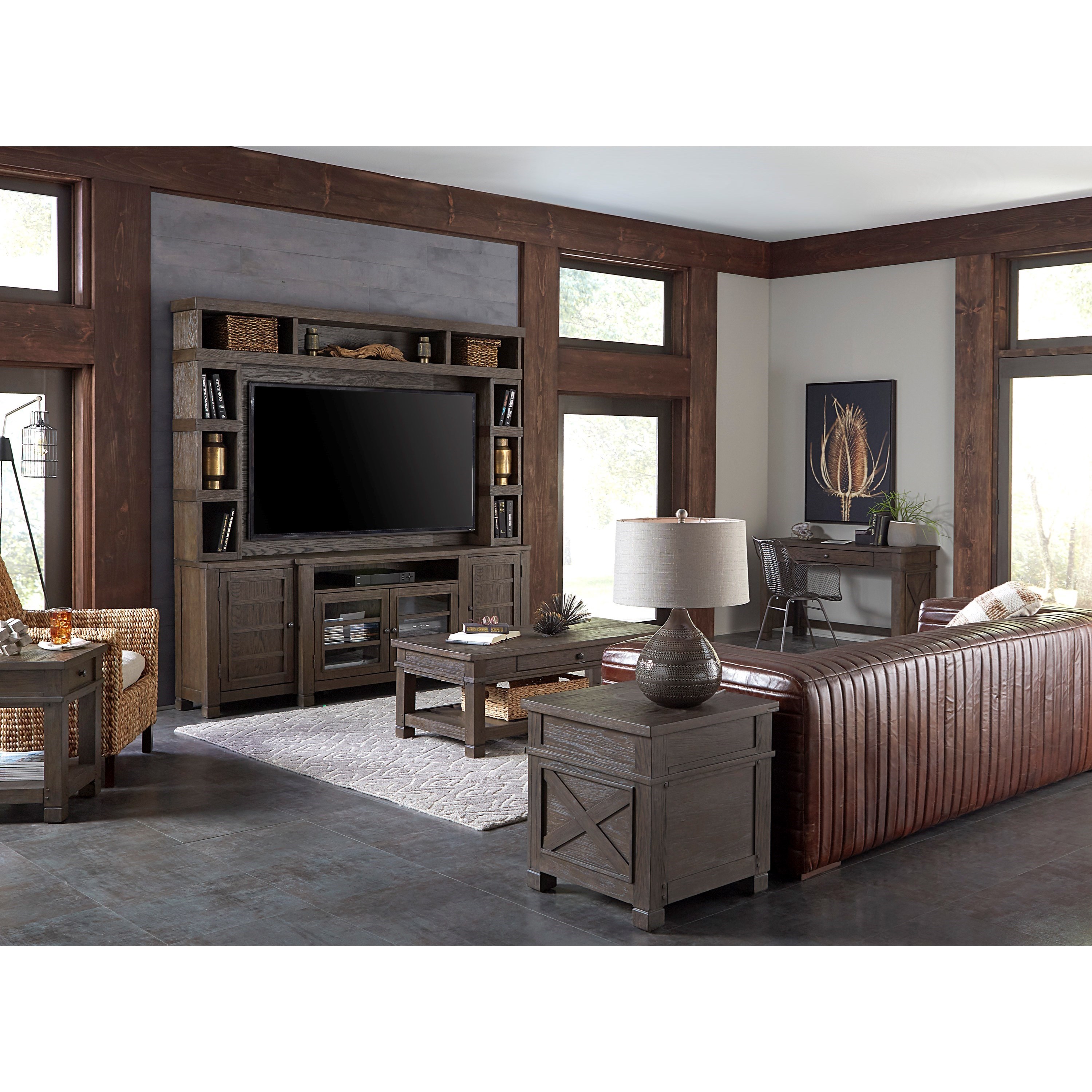 Aspenhome Tucker 84" Console and Hutch Sheely's