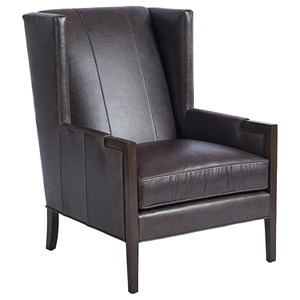 Name Brand Leather Furniture In Florida Ft Lauderdale Myers Stratton Wing Chair