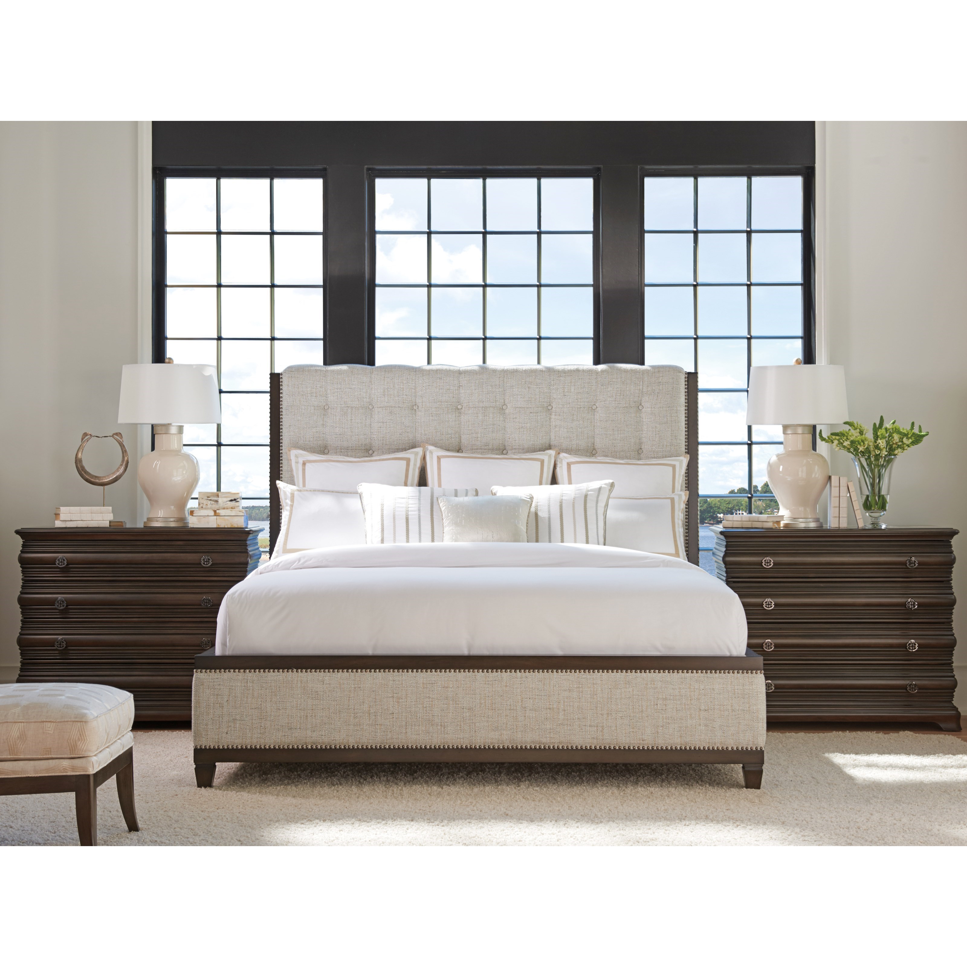 Barclay Butera Brentwood Queen Bedroom Group Belfort Furniture.