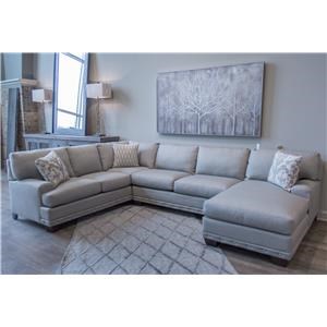Bassett Carmine Three Piece Sectional