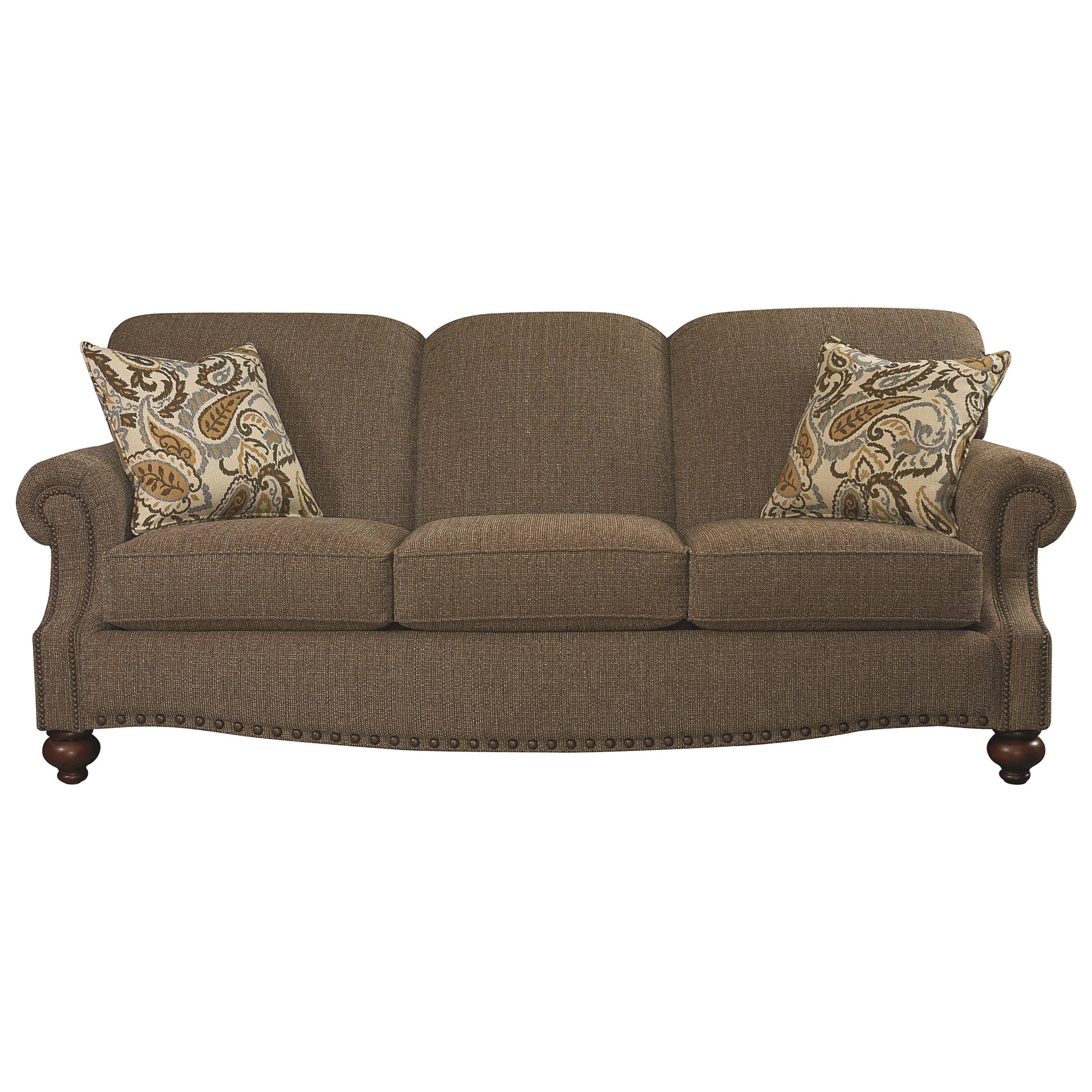 Bassett Xpress 2 U Clubroom 3991-62FC Sofa Miller Home Sofa - Bassett Xpress 2 U Clubroom 3991-62FC Sofa Miller Home Sofa