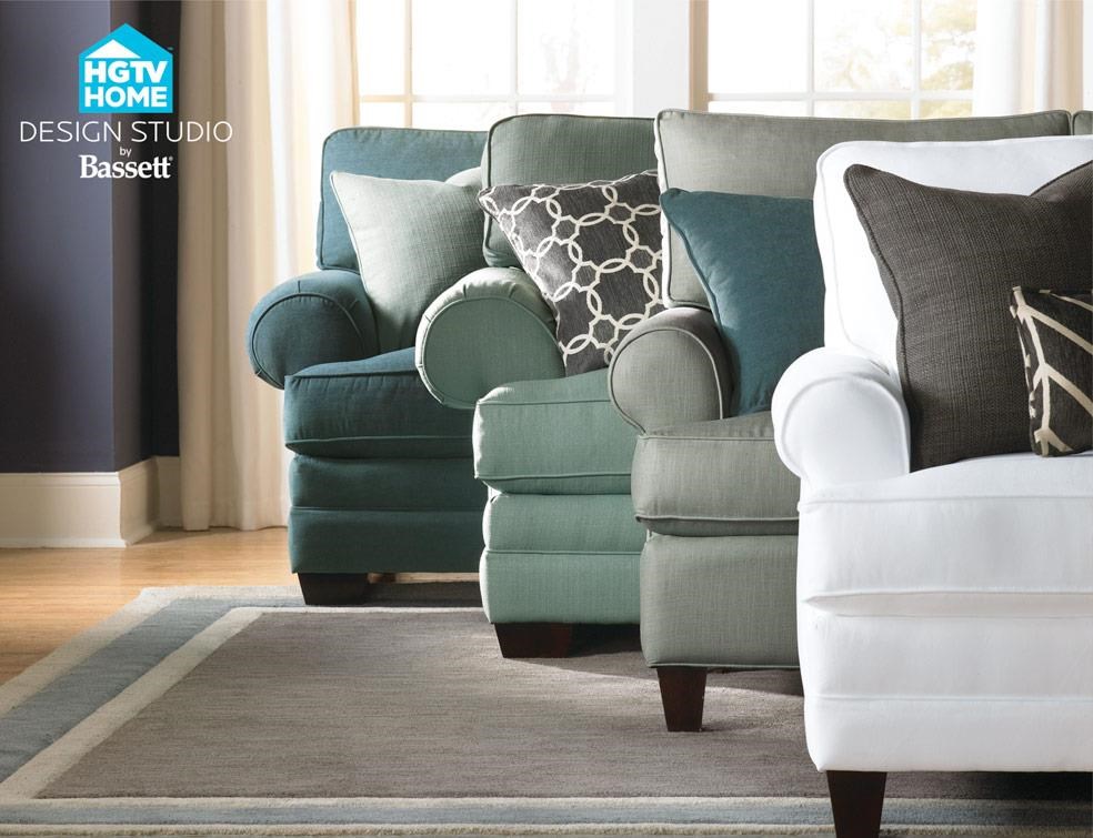 Bassett HGTV Home Design Studio 4000CCSECTTS Customizable Curved