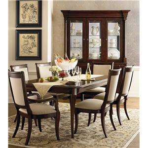 bassett louis-philippe rectangular trestle dining table - ahfa bassett louis-philippe rectangular trestle dining table - ahfa