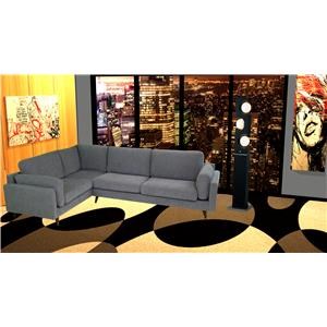 Reeds Trading Company Bodhi Mid Century Modern Sectional Reeds Trading Company Bodhi Mid Century Modern Sectional