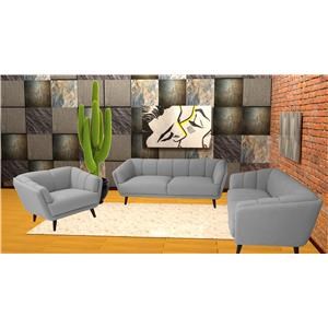 Reeds Trading Company Duke Mid Century Modern Chair