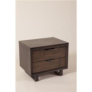 C.S. Wo & Sons Loft 2 Drawer Nightstand