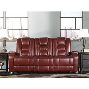 Behold Home 10239-P Ruby Red leather