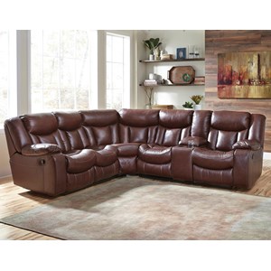 Benchcraft Amaroo 2-Piece Reclining Sectional