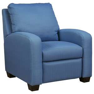 Benchcraft Ayanna Nuvella Low Leg Recliner