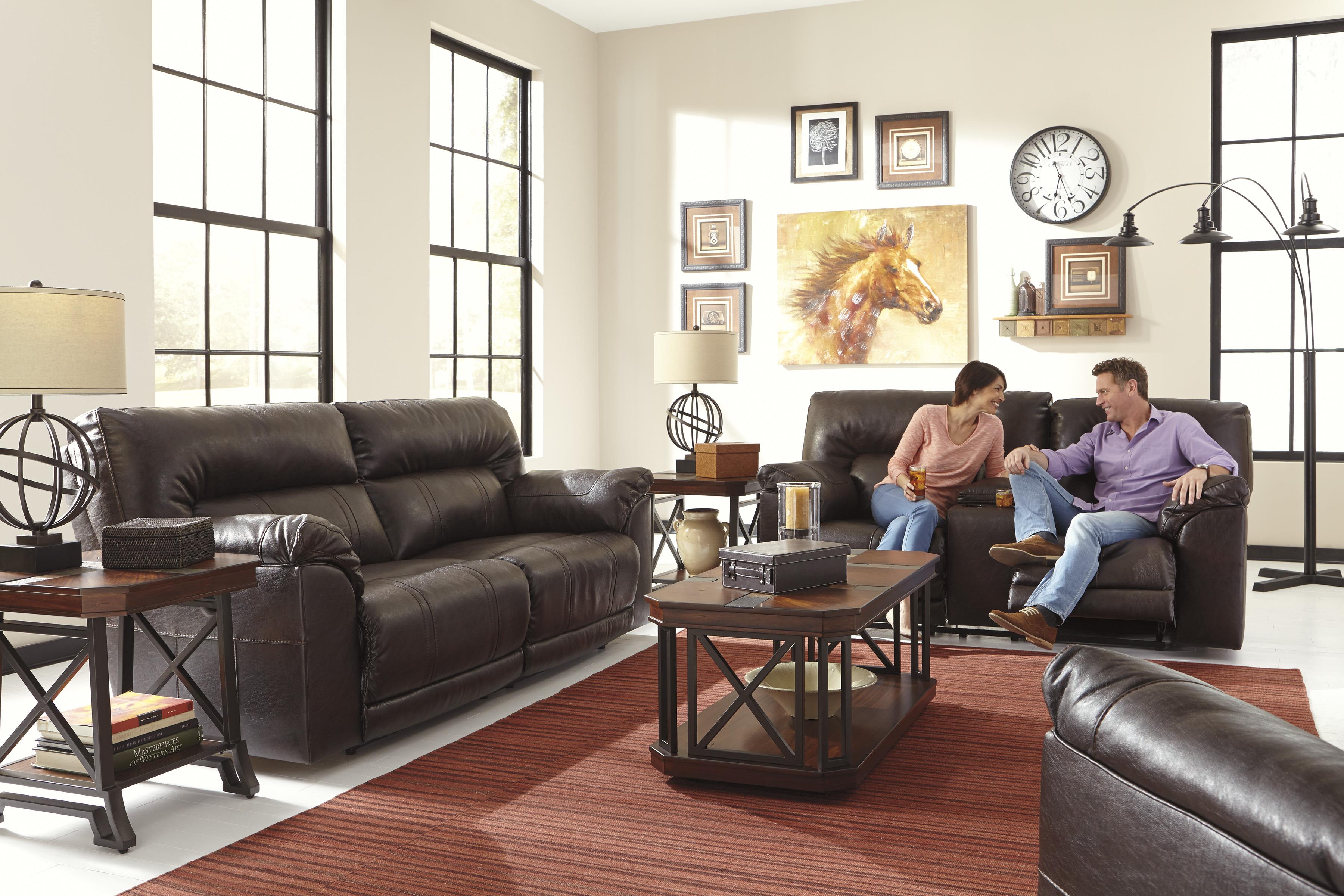 Benchcraft Barrettsville Durablend Reclining Living Room Group Benchcraft Barrettsville Durablend Reclining Living Room Group Item Number 47301