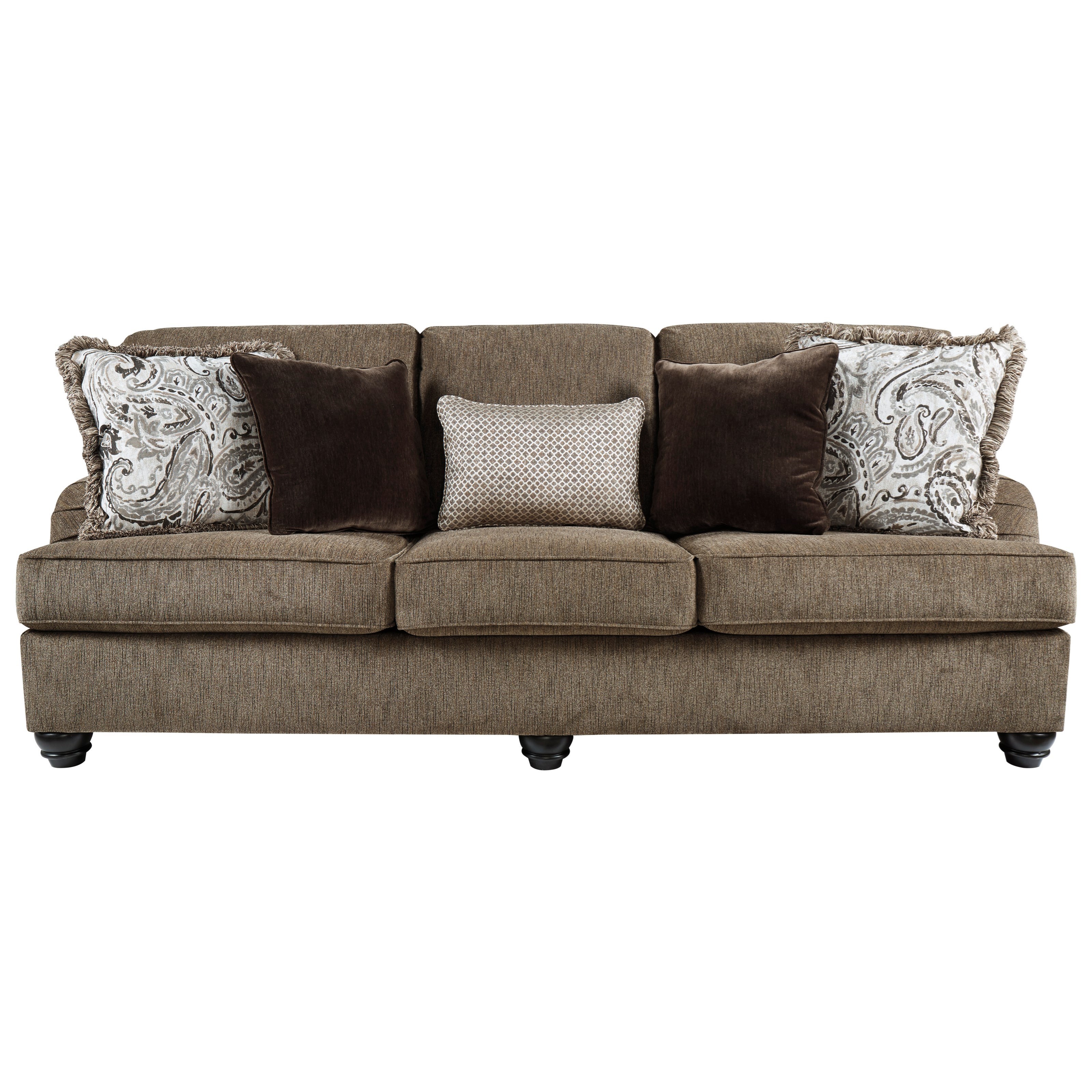 Benchcraft Braemar 4090139 Transitional Queen Sofa Sleeper With Braemar Transitional Queen Sofa Sleeper With English Arms By Benchcraft